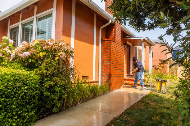 Pressure Washing Brick in Eldorado At Santa Fe, NM